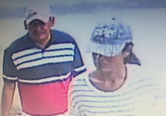 Polícia Civil procura casal suspeito de assaltar estabelecimentos comerciais em Maceió