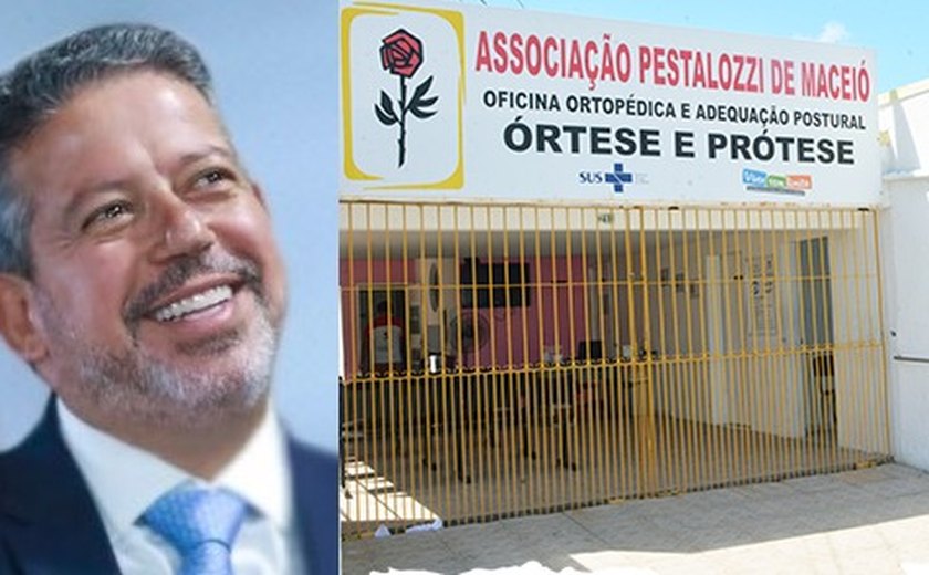 Arthur Lira apoia trabalho que beneficia 54 mil alagoanos atendidos pela Pestalozzi