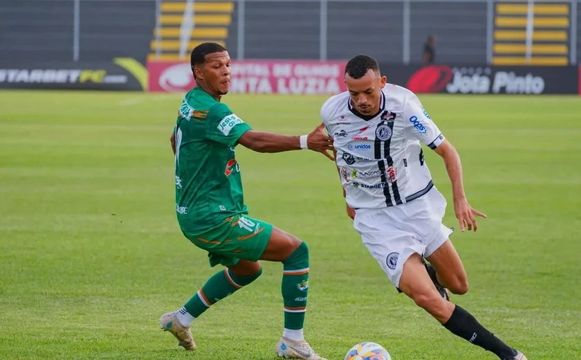 ASA e Coruripe empatam no  1 a 1 na terceira rodada do Campeonato Alagoano