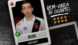 Vasco anuncia atacante Rildo como segundo reforço para temporada 2018