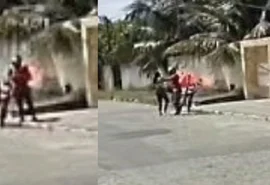 Criminoso finge ser entregador, rouba celular de mulher e foge de moto na Gruta