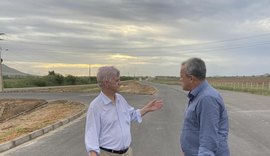 Governador e secretário visitam obras de duplicação da AL-220