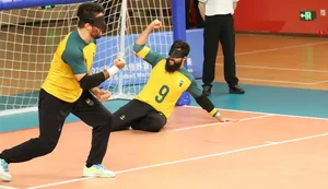 Seleção brasileira masculina vai à semifinal do Mundial de goalball