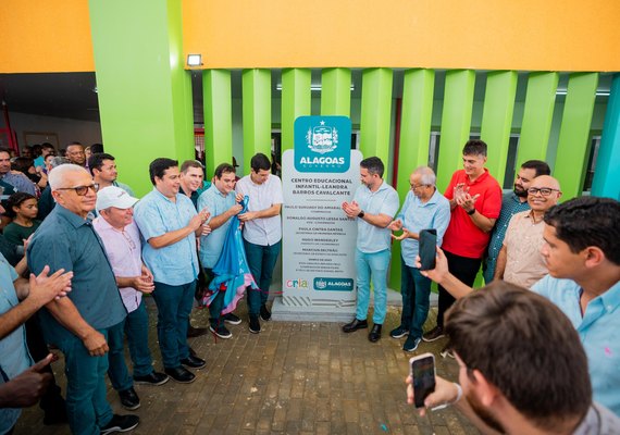 Em Cacimbinhas, Governo de Alagoas entrega 40ª Creche Cria