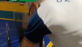 Diretor do CAHAN é afastado após arremessar cadeira durante confusão em jogo de handebol, em Maceió