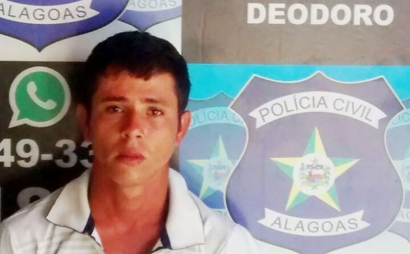 Polícia Civil detém jovem por homicídio qualificado em Marechal Deodoro