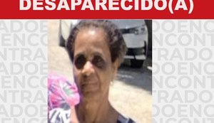 Família de idosa que fugiu de casa pela janela busca por informações de seu paradeiro