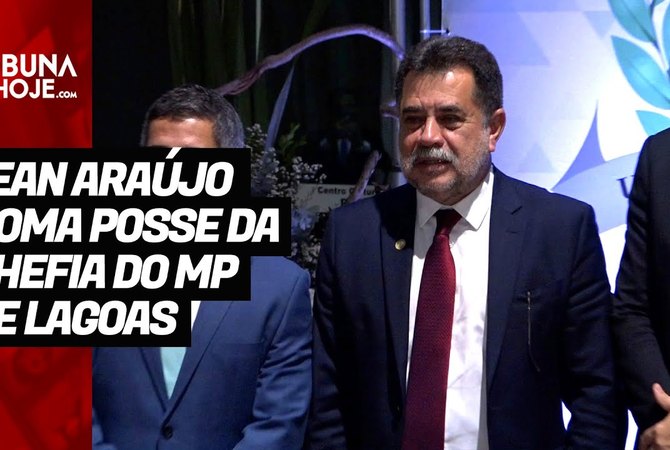 Lean Araújo toma posse na chefia da Ministério Público de Alagoas