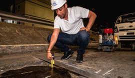 Vice-prefeito e titular da Seminfra acompanha início da Operação Tampa Bueiro