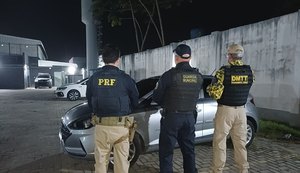 PRF, em ação conjunta com DMTT e GCM, prende homem por receptação e adulteração de sinal identificador em Maceió
