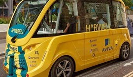 Reino Unido testa micro-ônibus autônomo por satélite da Darwin Innovation Group