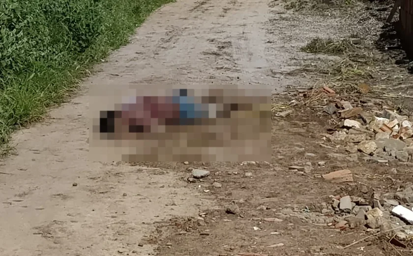 Homem é encontrado morto em estrada vicinal em Arapiraca