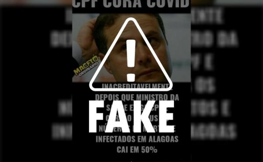 É falso que casos de Covid caíram 50% em Alagoas após exigências do Ministério da Saúde