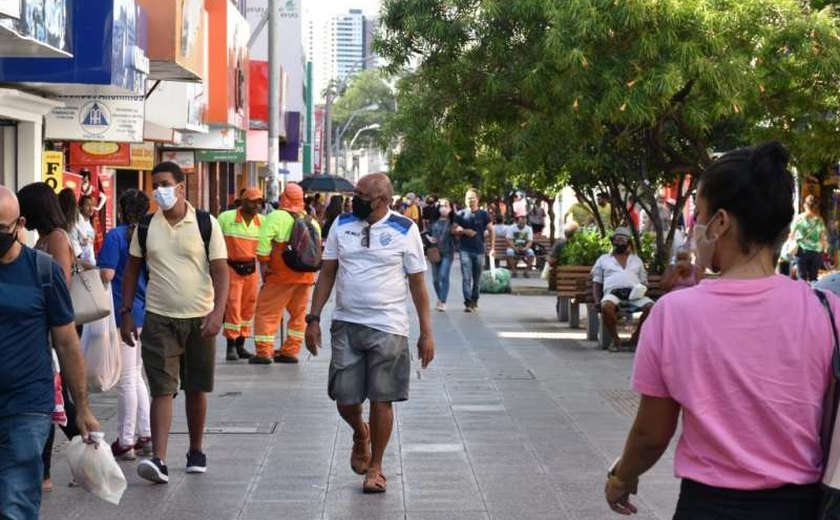 Confiança do empresário do Comércio de Maceió volta a patamares pré-pandemia