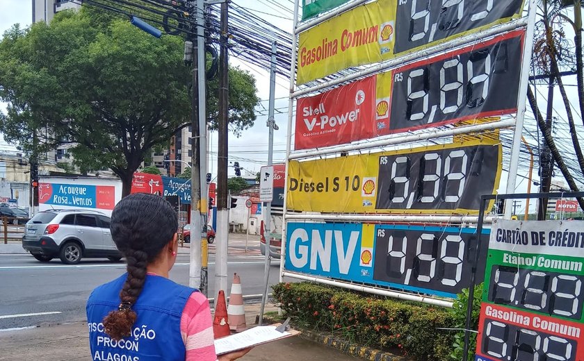 Procons de todo país farão pesquisa para verificar valores aplicados na comercialização final da gasolina e diesel