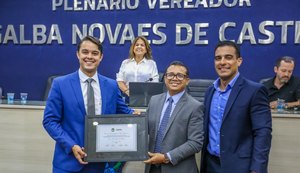 Câmara reconhece trajetória do ex-vereador e pastor Oliveira Lima com Comenda Mário Guimarães