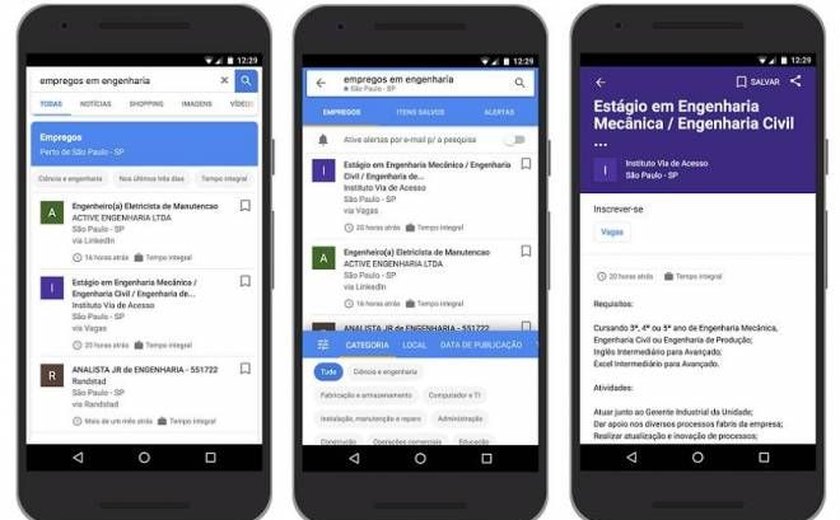 Novo recurso do Google ajuda usuário a encontrar emprego; confira como funciona