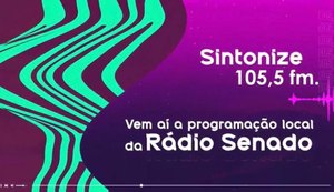 Inauguração da programação local da Rádio Senado Cidadã acontece nesta quinta-feira (19)