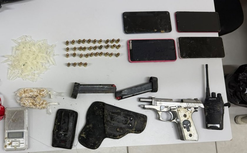 PM/AL apreende 18 armas de fogo em uma semana em todo o estado