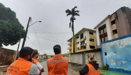 Chuvas: Defesa Civil mantém monitoramento constante de áreas de risco de Maceió