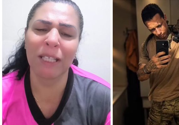 Mãe de combatente alagoano na Ucrânia faz apelo para trazer corpo de filho ao Brasil