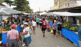 Feiras livres de Penedo acontecerão somente com produtos alimentícios