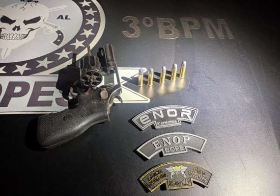 3° BPM apreende armas de fogo e recupera veículos furtados no agreste do estado