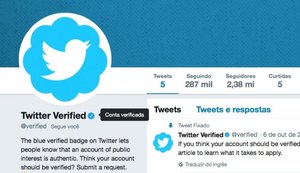 Twitter quer tornar verificação de perfil disponível para todos os usuários