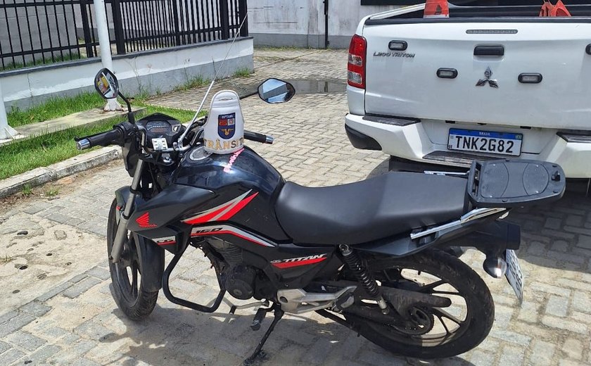 Motocicletas com restrição de roubo e furto são recuperadas em Maceió