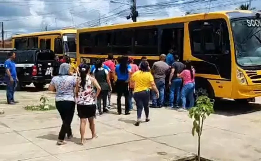 Homem armado invade creche após troca de tiros causando pânico e tumulto em São Miguel dos Campos