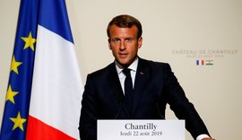 Macron diz que G7 precisa discutir incêndios na Amazônia: 'Crise internacional'