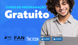 Governo de Alagoas oferece curso gratuito de Programação