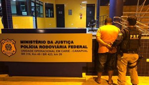 Mais um foragido da Justiça é capturado pela PRF no Sertão de Alagoas