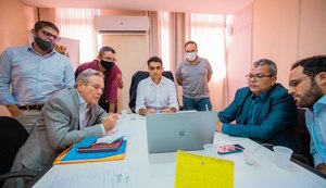 JHC discute projetos de saneamento, drenagem e pavimentação para Maceió