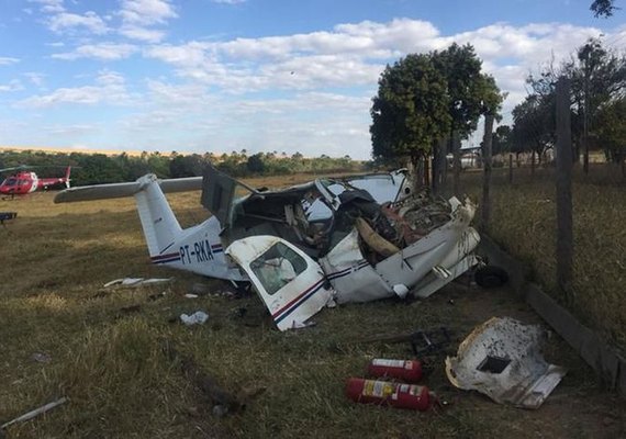 Acidente com aeronave perto de Brasília deixa quatro feridos