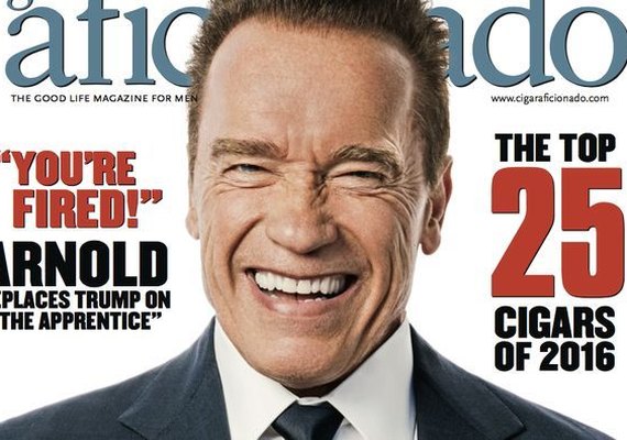 Schwarzenegger diz: 'Quando olho no espelho, eu vomito'