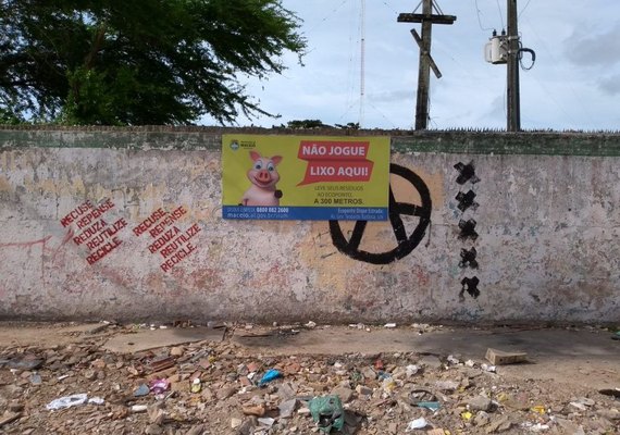 Vandalismo prejudica limpeza urbana em Maceió