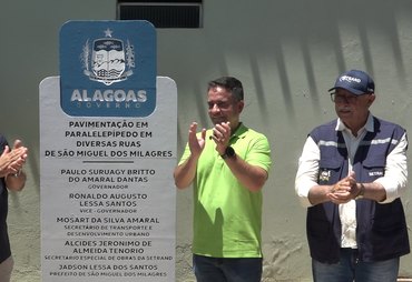 Vídeo: Governo entrega obras de infraestrutura e amplia serviços de saúde em São Miguel dos Milagres