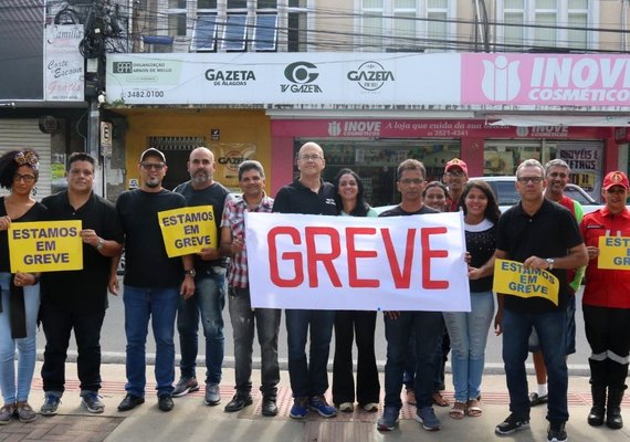 Greve dos jornalistas recebe apoio de sindicatos e da sociedade no Agreste