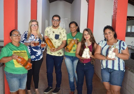 Sistema OCB Alagoas realiza visita técnica à Cooperativa de Reciclagem de Óleo