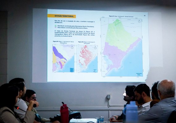 Iplam apresenta detalhes do novo Plano Diretor a vereadores de Maceió