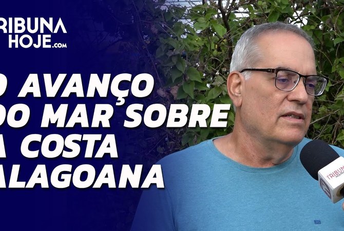 O avanço do mar sobre a costa alagoana