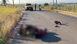 Homem morre em acidente de motocicleta na zona rural de Lagoa da Canoa