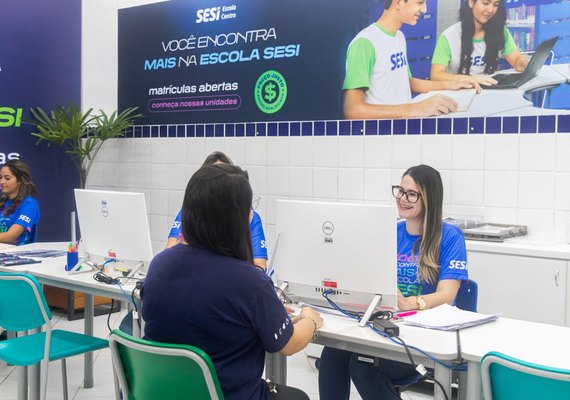 Descontos de até 25% para matrículas e rematrículas das Escolas Sesi vão até 7 de novembro