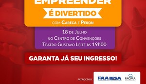 Peron e Careca falam da importância do bom humor para o sucesso no empreendedorismo