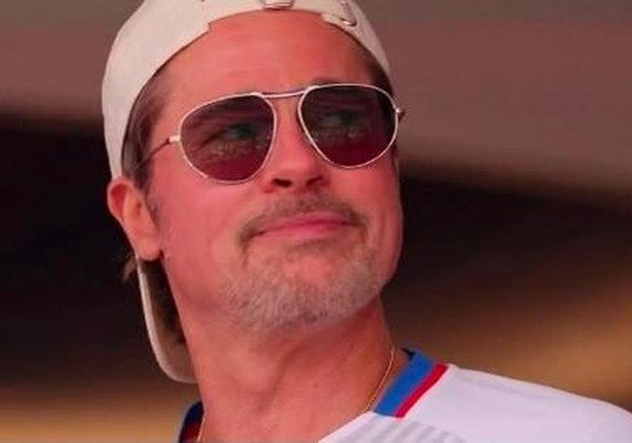 Brad Pitt alfineta Neymar Jr. e promete aulas de atuação