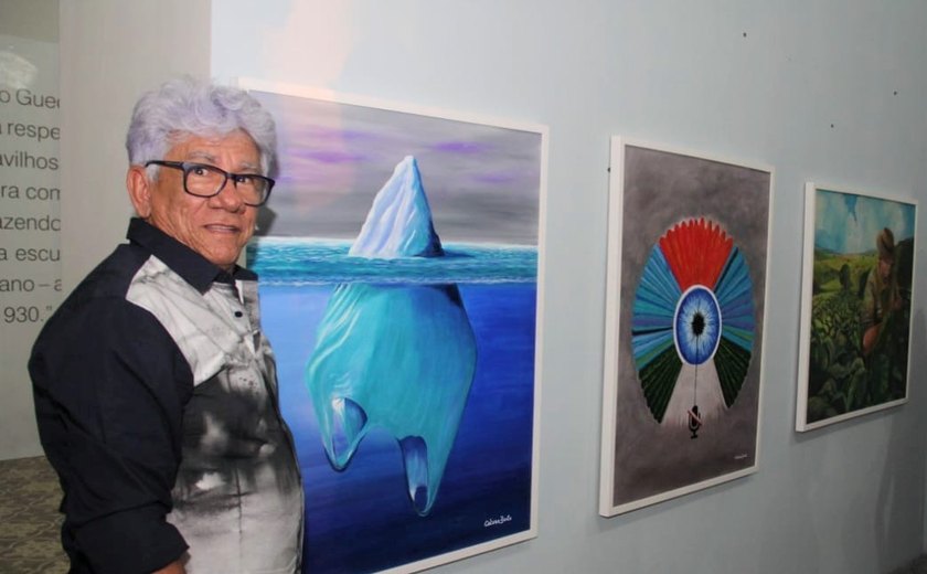 Humanoceno: artista plástico Cícero Brito faz exposição comemorando 30 anos de temática ecológica