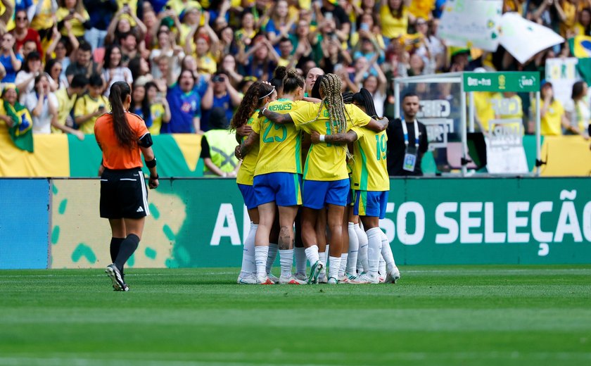 Com golaço de bicicleta da alagoana Geyse, Brasil vence Argentina por 3x1