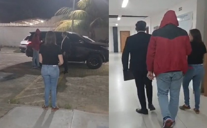 Suspeito de mandar matar coordenador de base do CRB se apresenta e é interrogado