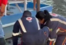 Samu é acionado para atender mulher que caiu de ponte na Barra de Santo Antônio